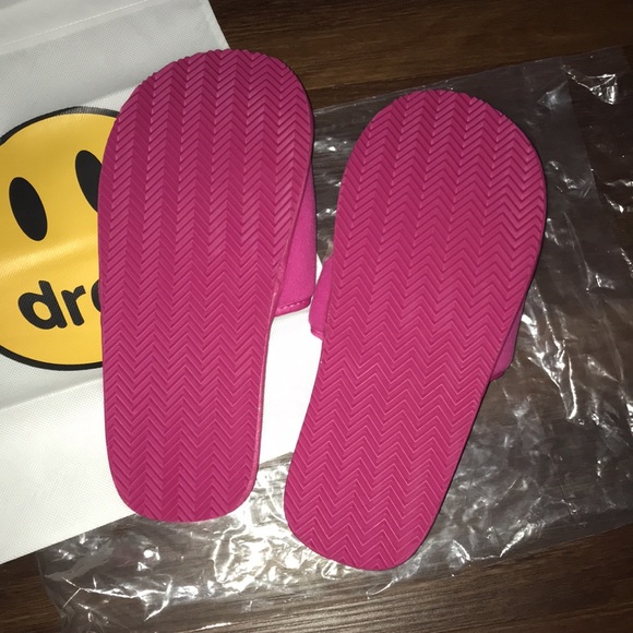 Drew House Mascot Logo Slippers w/Dust Bag NEW - Picture 5 of 7